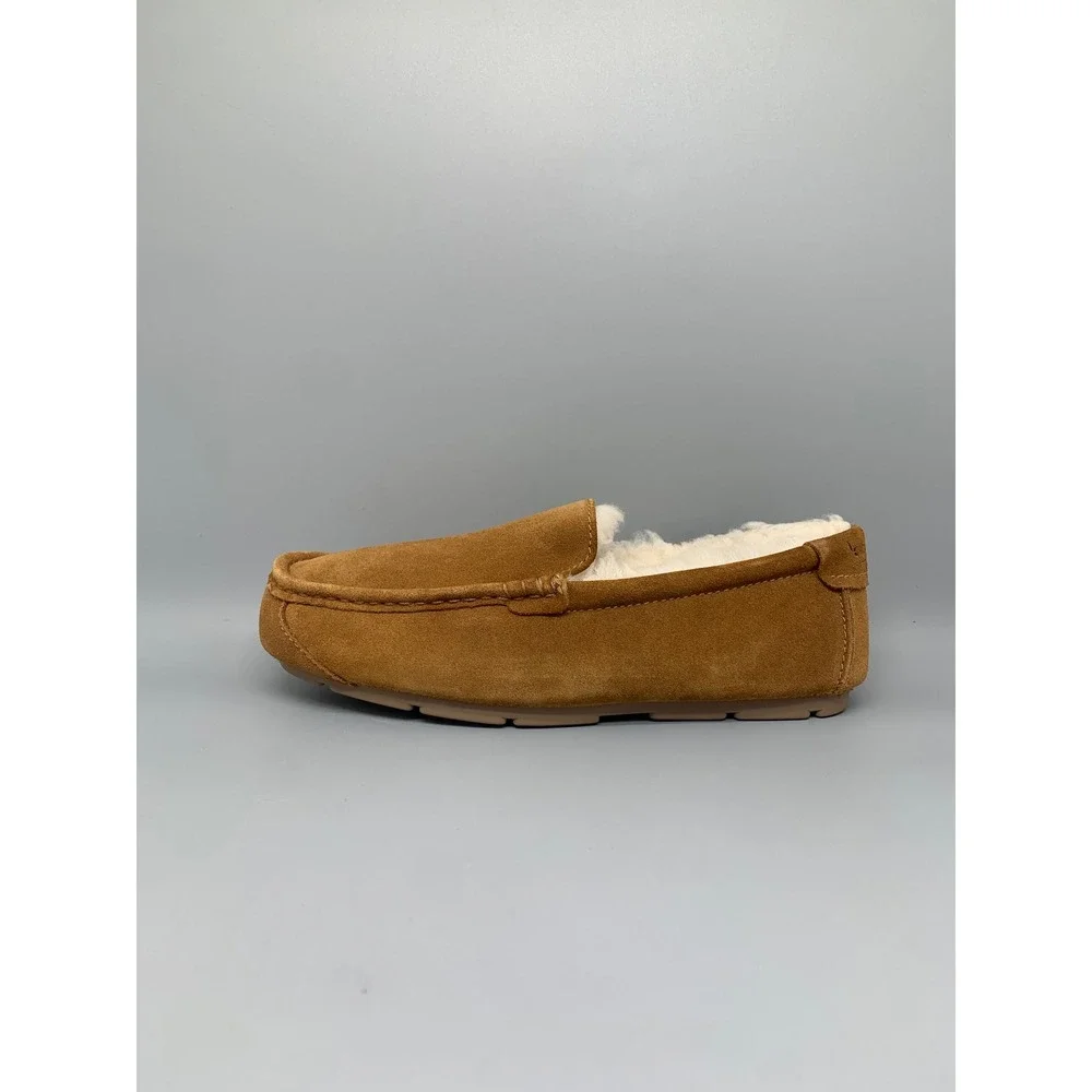 Koolaburra by UGG Tipton Chestnut Suede Slippers 1105893 Men's Sz 10 NEW‎